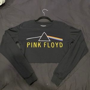 Pink Floyd Cropped Long Sleeve